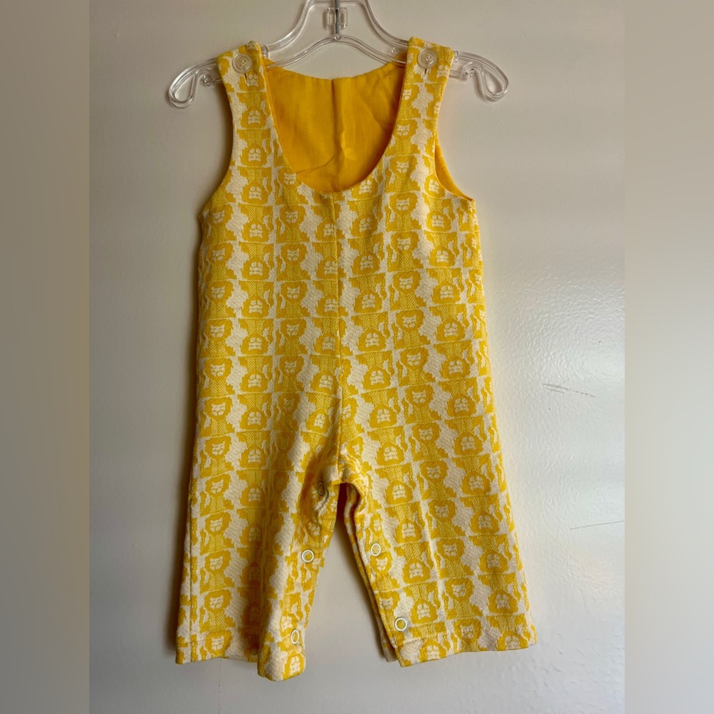 Vintage Healthtex Yellow Lion Romper